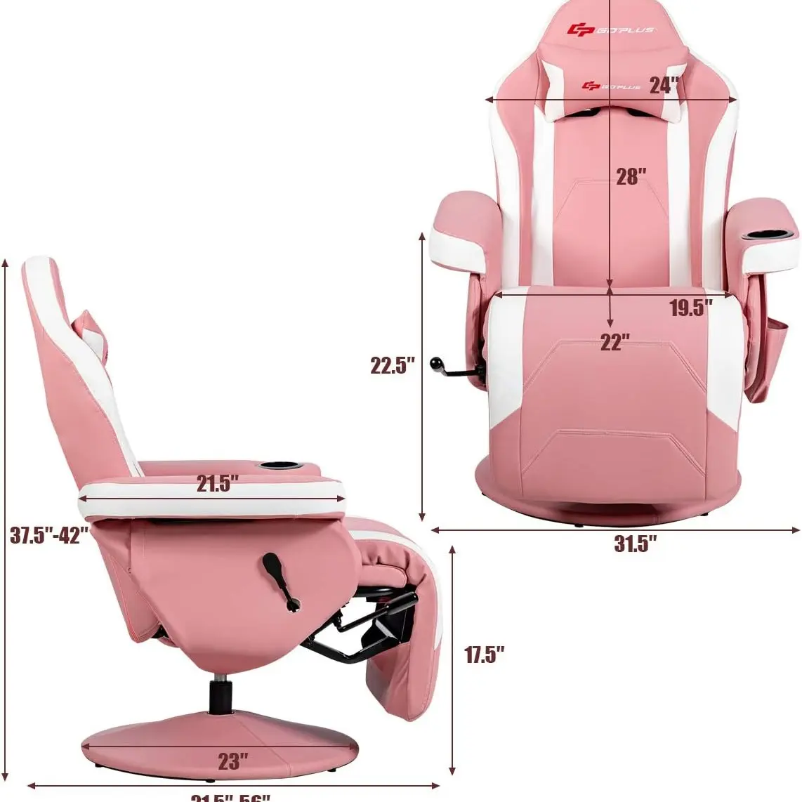 Pink Height Not Adjustable