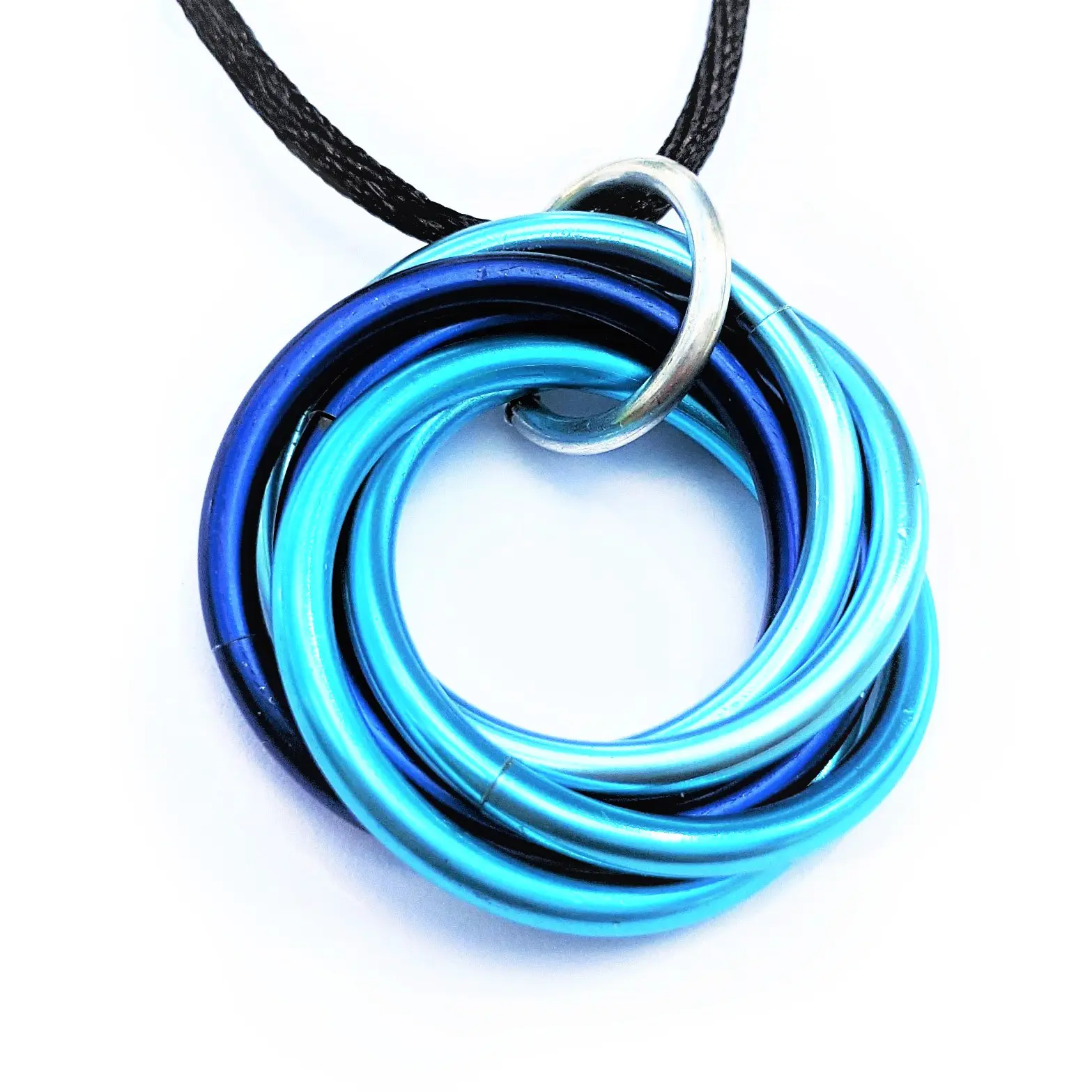 Möbii ColorFlow Jewelry: Stylish Fidget Accessories - Necklaces, Keychain/Lanyard, Earrings