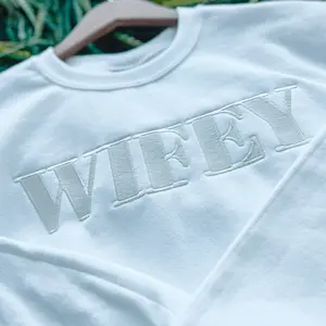 Wifey Embroidered - Sweatshirt