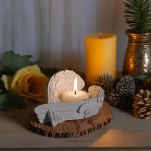 Pure Angel Wings Candle Holder, Luxurious Decor, Home Decoration, Romantic Wedding and Dinner Atmosphere, Durable and Elegant Design