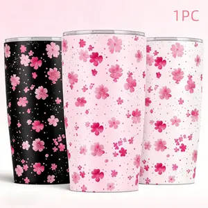 20oz Cherry Blossom Travel Mug | Insulated Reusable Water Bottle  | Perfect Valentine's & Mother's Day Gift | Car Friendly & Portable