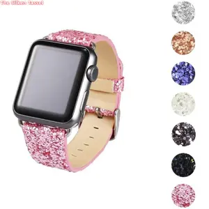 2026 Hot-Selling Sports Watch Band with Christmas Glitter, Compatible with Apple Watch Series 1-11, Band Only.