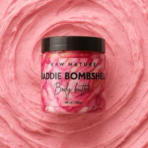 Baddie Bombshell Rosemary Scented Body Butter Body Care Hydrating Silky Luxury Skin Repair Lotions Skin Care Comfort