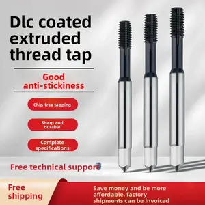 CIHORD Carbide Forming Tap DLC Coated High Precision M4.0-M6 for Titanium Copper Stainless Steel