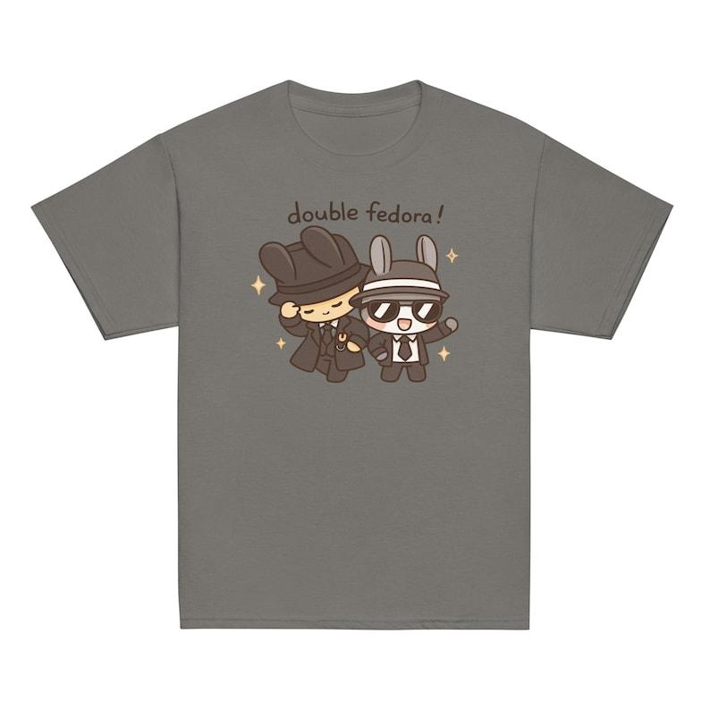 [Sale Up To 50%] Roblox Forsaken Chase Mafioso Unisex 100% Cotton T-Shirt, Video Gamer Boys Birthday Gift Present Double Fedora Elliot