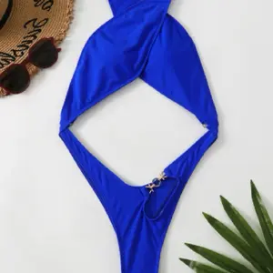 Blue one piece