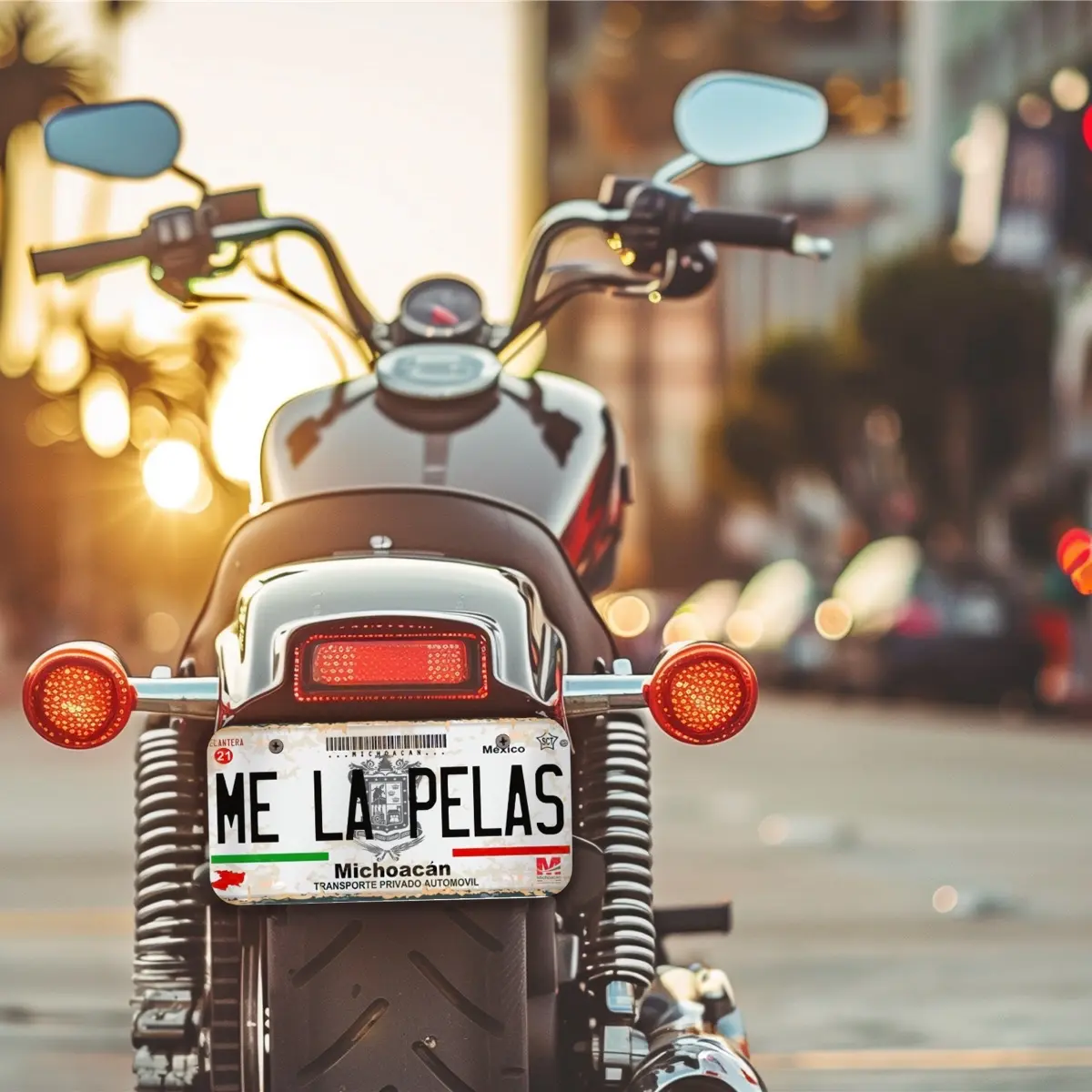 MLP Motorcycle Aluminum Metal Plaque - High-Quality
