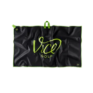 Vice Shine Contour Gray Golf Towel