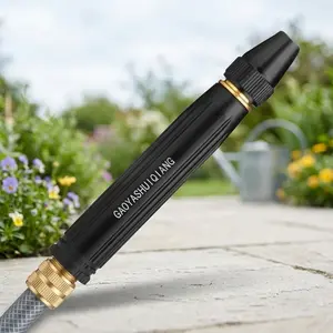 🚗 Ultimate Car Wash Tool | High Pressure Water Gun Nozzle | Heavy Duty Brass Hose Attachment | Water Spray Tool