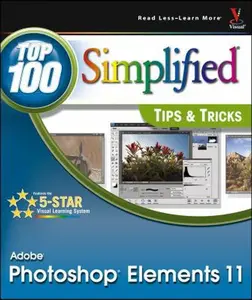 USED-Photoshop Elements 11: Top 100 Simplified Tips & Tricks by Rob Sheppard (Paperback)