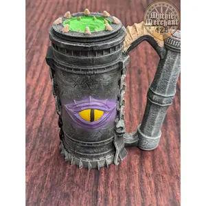 Warlock 3D Printed Can Holder- Mythic Mugs Collection by Ars Moriendi 3D- Unlock Mystic Secrets!