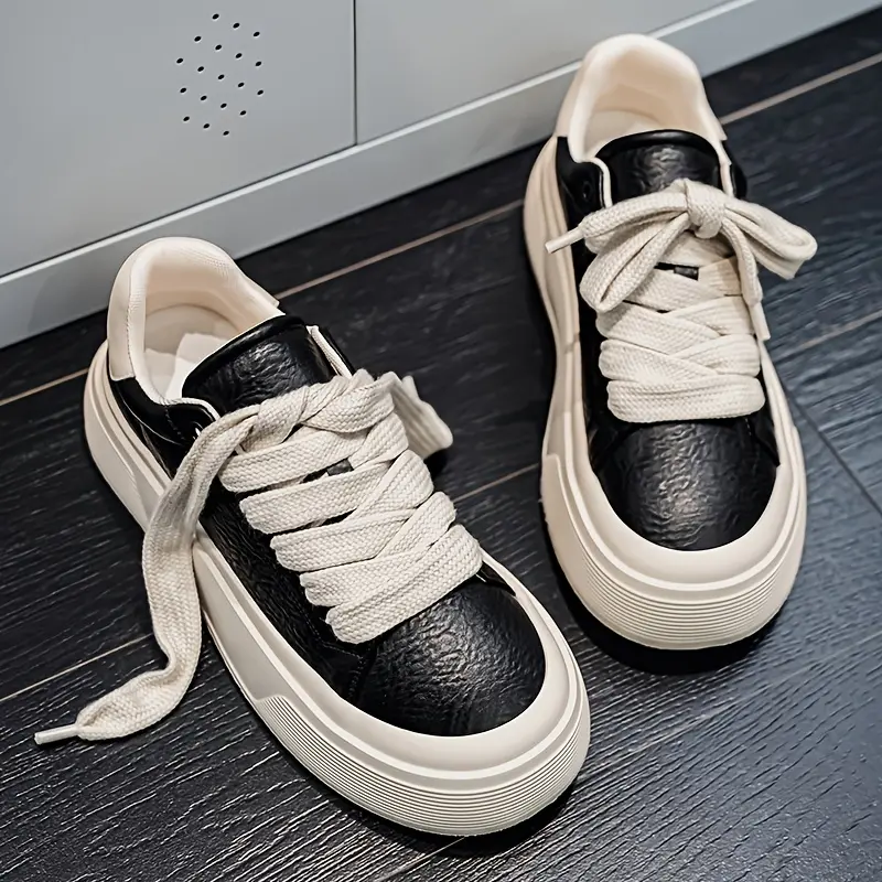 UYCEKK Autumn New Arrival Sneakers, Casual Shoes, Thick-Soled Platform Shoes for Men and Women, Hot Selling Men's Fashion Thick-Soled White Shoes, Comfortable, Trendy, Versatile, Sports Casual Shoes