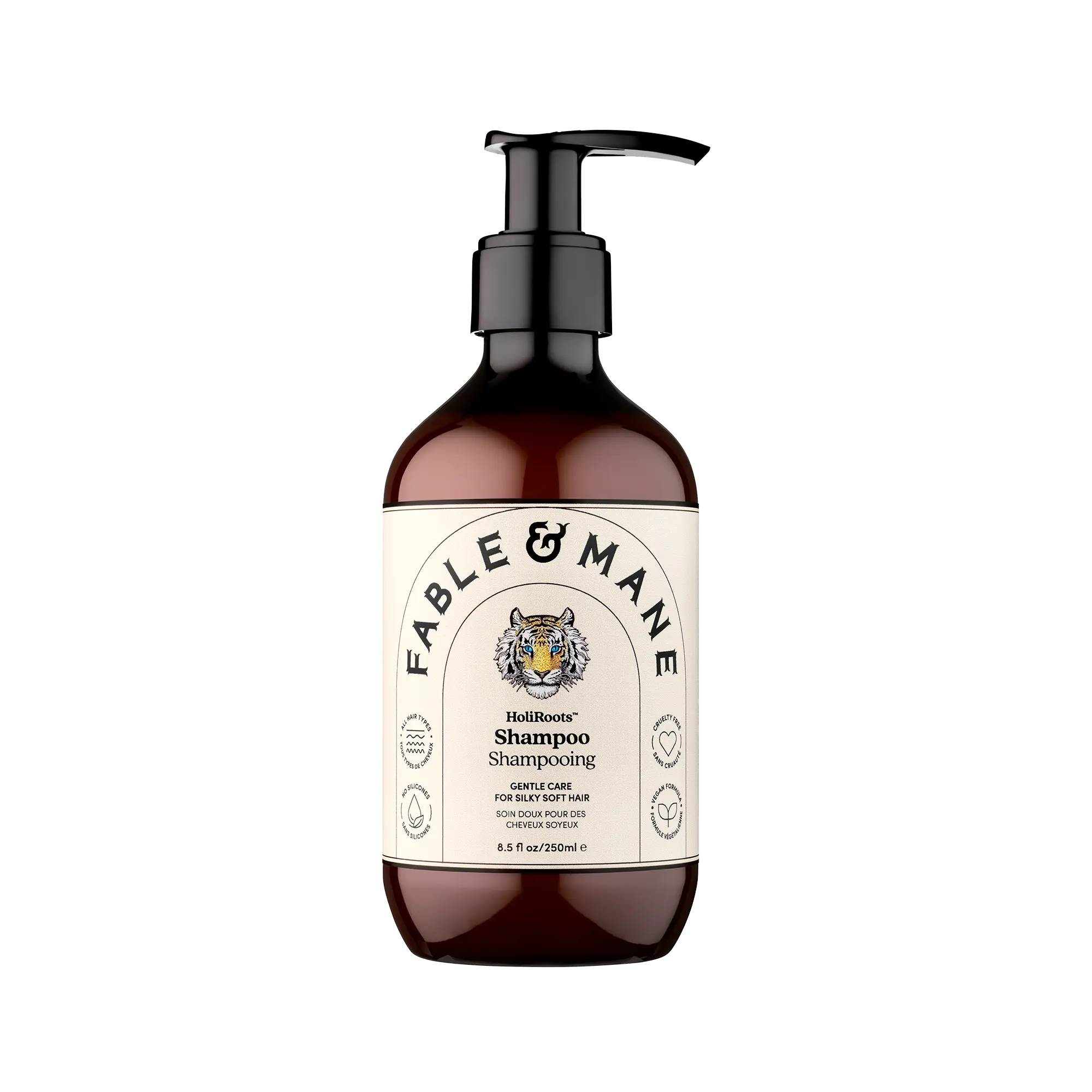 Fable & Mane Hydrating Shampoo, Moisturises and Cleanses Dry, Damaged Hair with Aloe Vera and Coconut Oil. For Medium to Thick Hair Types