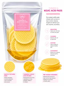 Turmeric & Kojic Acid- Exfoliating Pads Turmeric & Kojic Acid- Exfoliating Pads