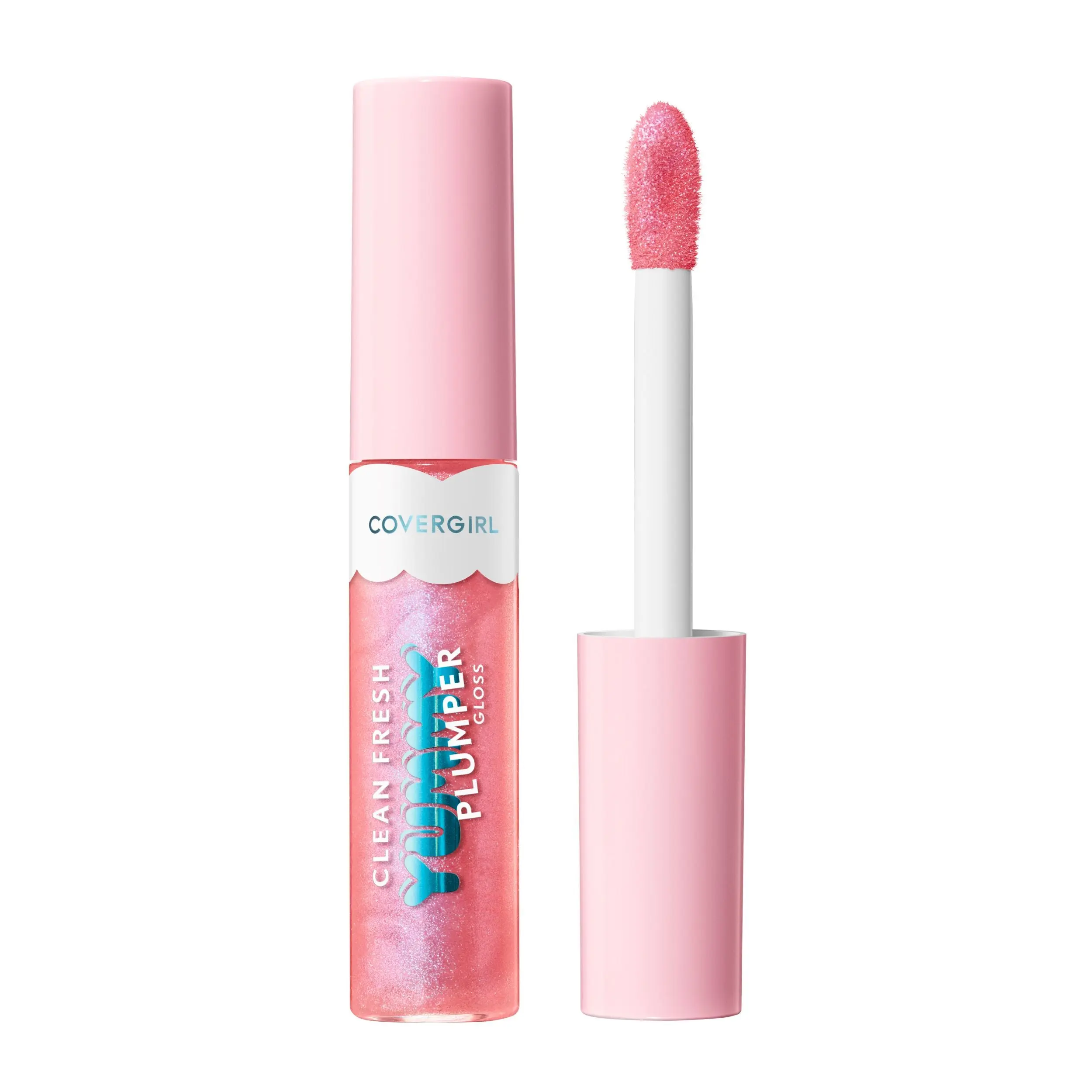 COVERGIRL Clean Fresh Yummy Plumper Lip Gloss, Minty Flavor, - Pixie Dust