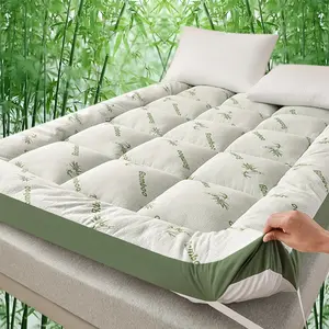 Soft Cooling Mattress Cover, Ultra-Thick Soft Mattress Protector, Fits 8-21 Inch Mattresses, Deep Pocket, Hotel Quality, Breathable Padded