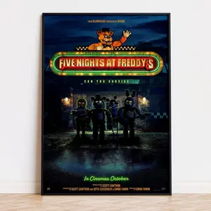 Five Nights at Freddy's - Movie Poster |  | High Quality Ready To Print