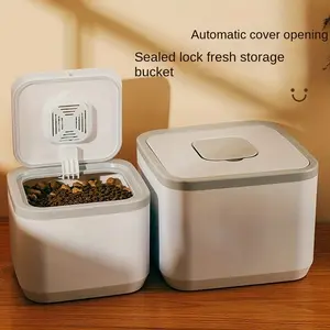 Large-Capacity Sealed Pet Food Container for Dogs and Cats