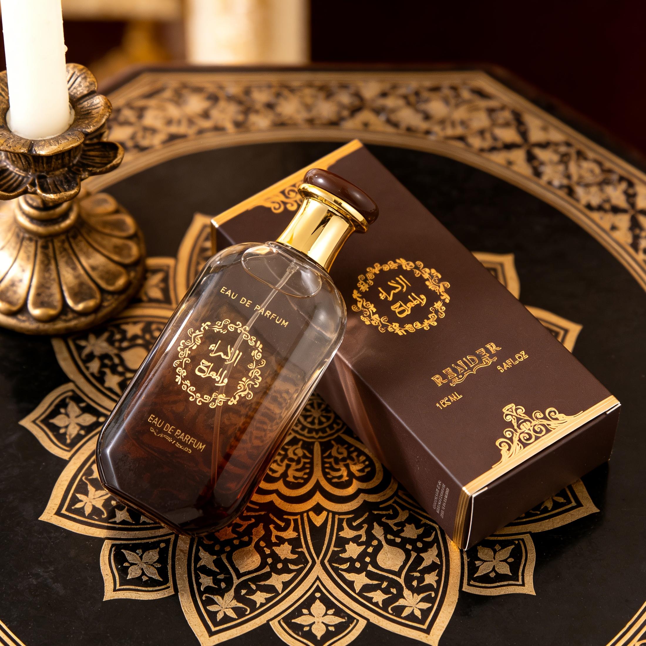 Arabian Perfume, Luxury Fragrance, Men's Perfume, 3.04 oz Large Size, Long-Lasting Scented Spray, Exude Sophisticated Aroma, Ideal for Dates, Suitable for Daily Use and Travel, Holiday Gift, Collector's Edition Perfume, Romantic Valentine's Day Gift