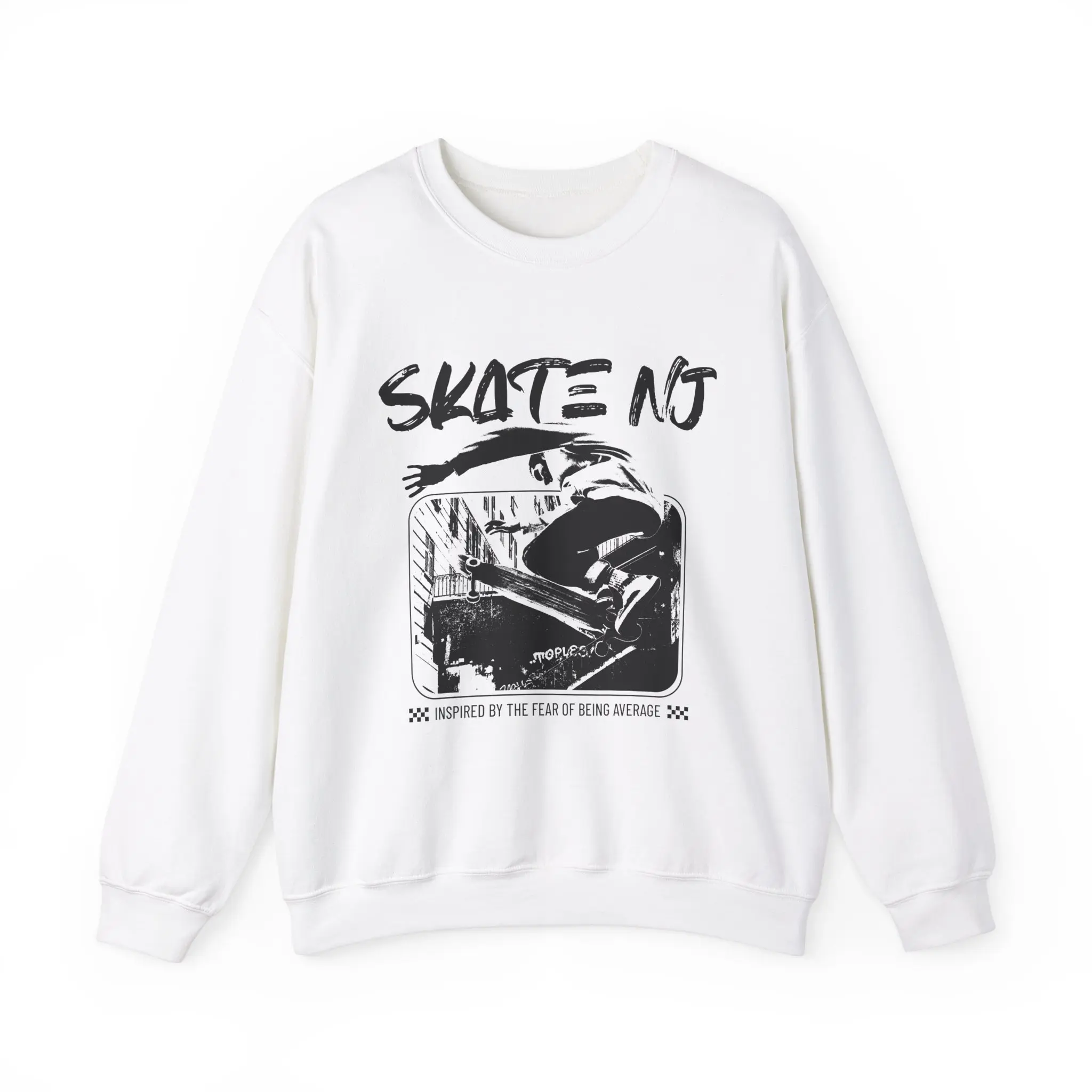 Skate New Jersey: Unisex Heavy Blend™ Crewneck Sweatshirt
