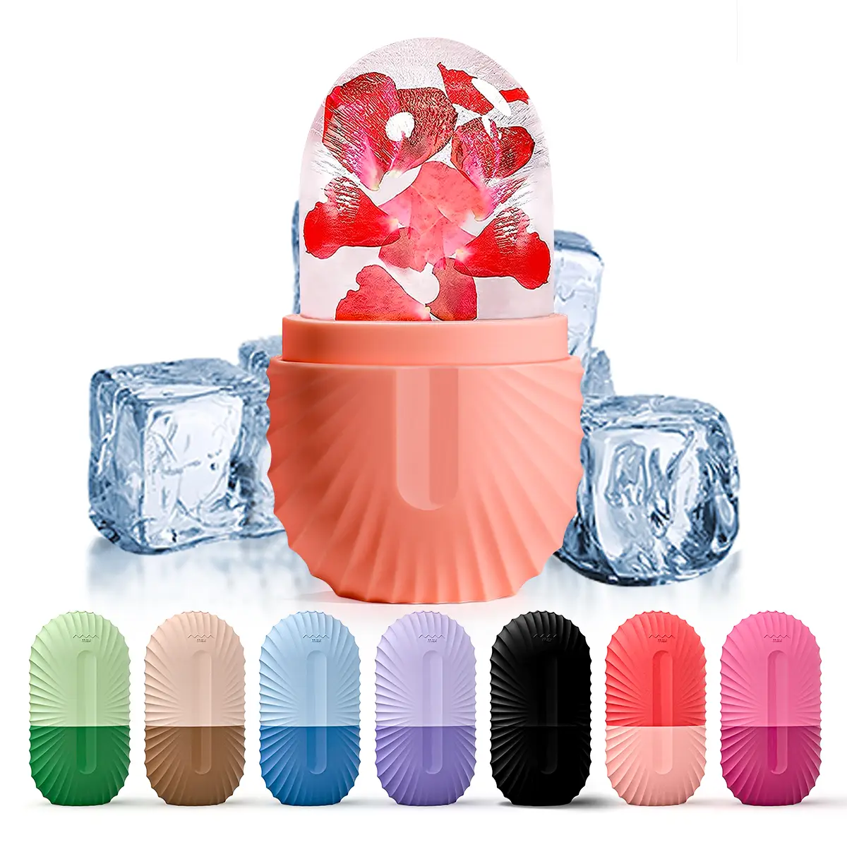 ice Roller mold for face and eye massage , 1 piece ice face