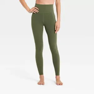 Women's Everyday Soft Ultra High-Rise Pocketed Leggings - All In Motion Dark Moss Green XS