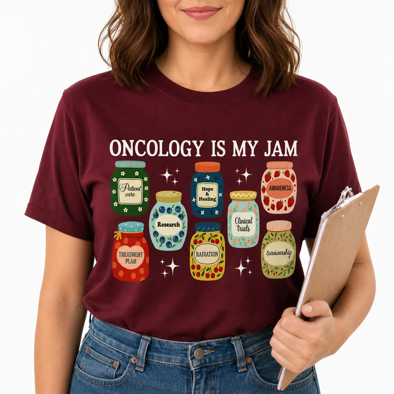 Oncology Shirt, Cancer Awareness Tee, Oncology Nurse Gift for Healthcare Workers