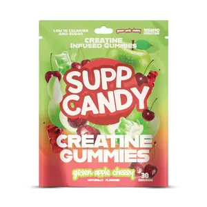 Supp Candy Creatine Gummies 120ct (30 Servings)