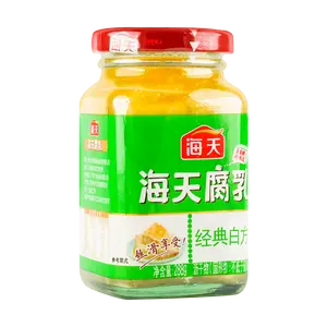HAITIAN Classic White Fermented Bean Curd Original Flavor - Authentic Chinese Condiment, 288g
