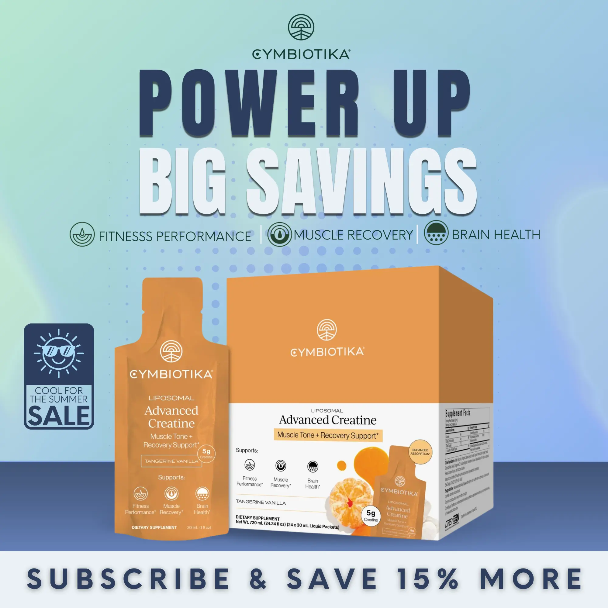 Liposomal Advanced Creatine | 24 Packets | No Bloat, No Mixing | 21% More Creatine Delivered | Muscle Recovery, Strength & Focus | 5g CreaBev Creatine Monohydrate | Plant-Based | Third-Party Tested