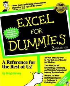 USED-Excel for Dummies by Harvey, Greg (Paperback)