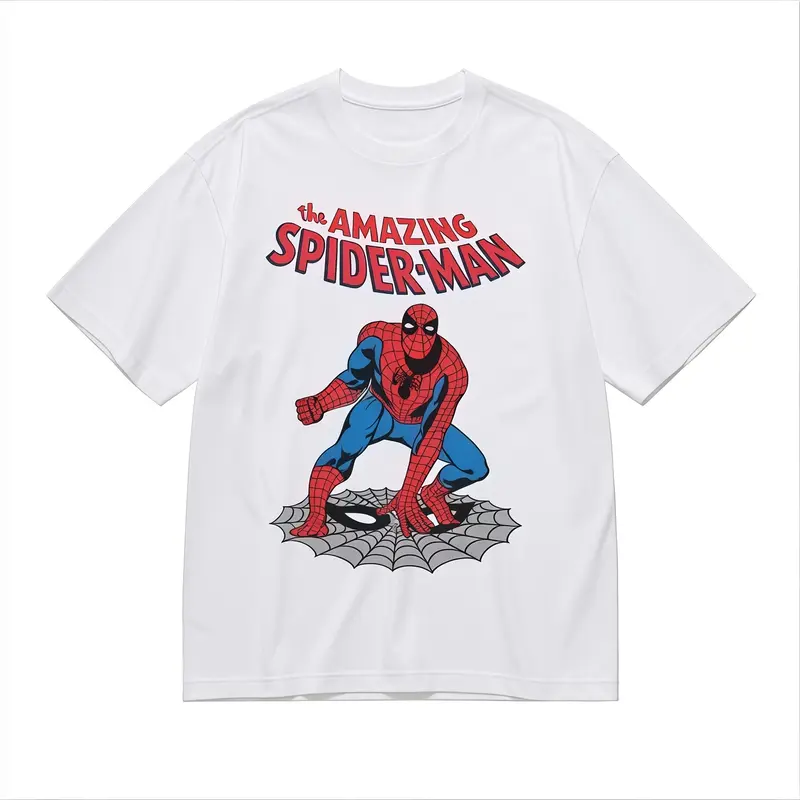 white spiderman shirt - TikTok Shop