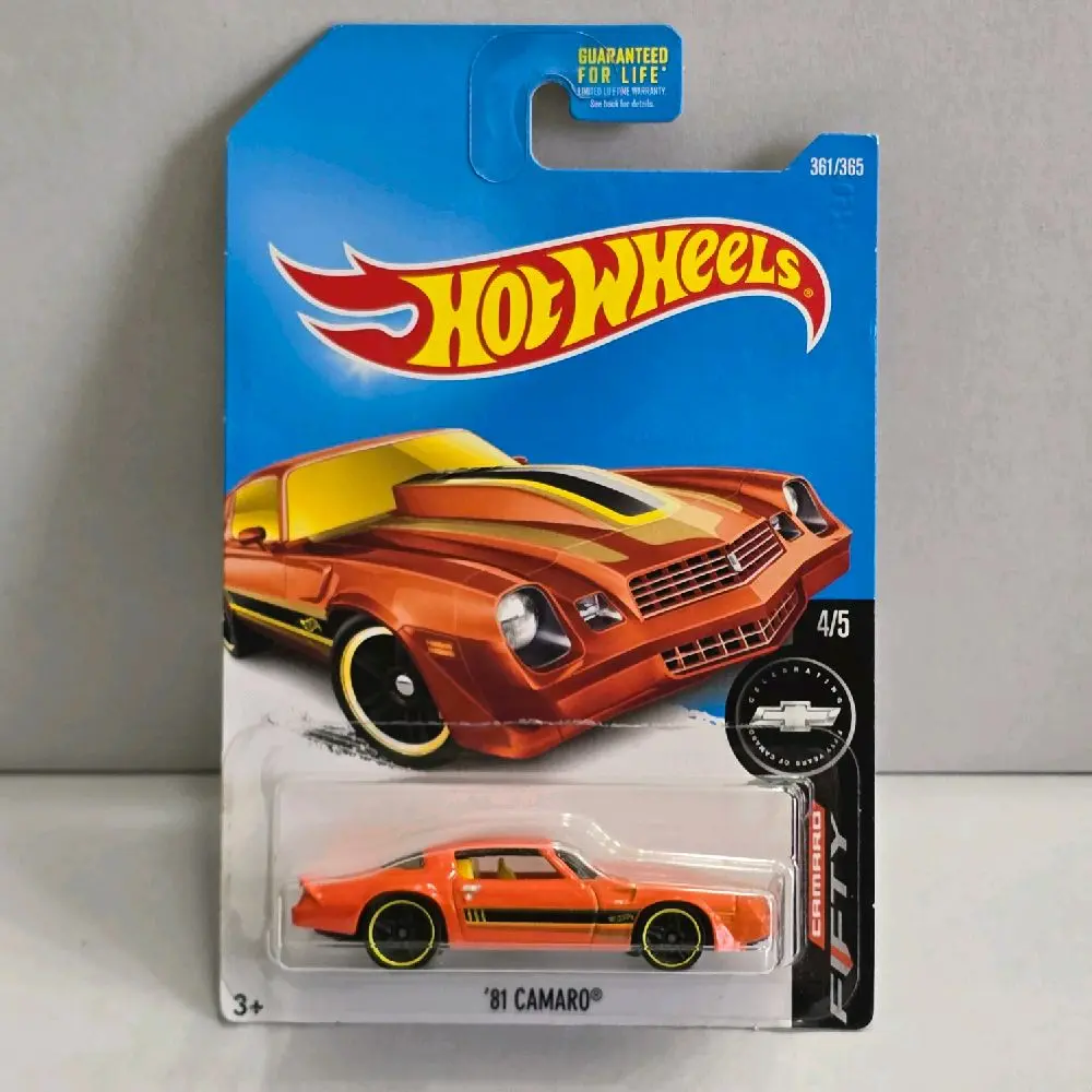 Hot Wheels 2017  '81 CAMARO Orange 361/365 Camaro Fifty 4/5