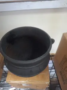 Caldero Pot 7" de Hierro de Guerrero Oggun Ifa Religion Yoruba Iron Pot 7" with Leg