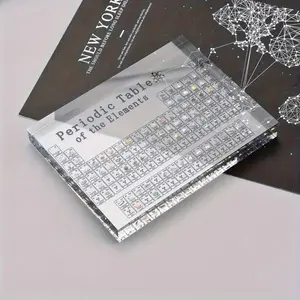 Element Periodic Table Display, Multi-Element Pattern Design, Ideal Desktop Showcase Item, Enhance Your Workspace Aesthetics
