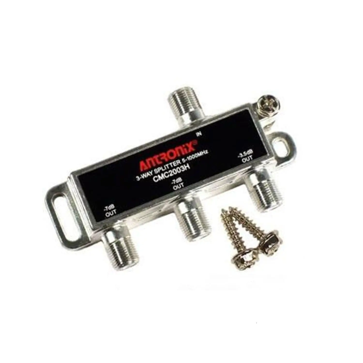 Box of 25 Antronix CMC2003H High Performance 3-Way Coax Cable Splitter 5-1002M
