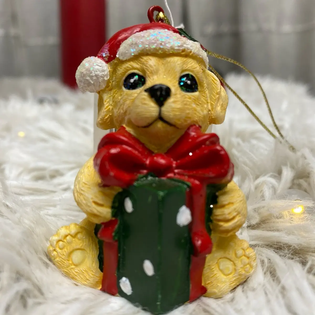 Mini Puppy Ornament - Perfect for Home Decor and Gift Giving