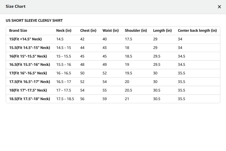 IVYROBES Men's Classic Tab-Collar Clergy Shirt, Formal Long-Sleeve Preacher Top, Solid Black for Communion & Church Services