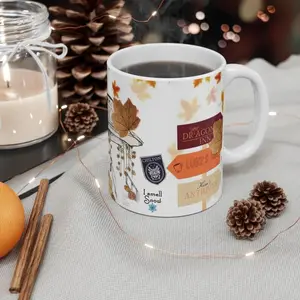 Gilmore Girls Ceramic Mug, Coffee Cup for TV Show Fans  Lorelai Rory Gift  Stars Hollow Kitchen Decor