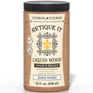 Liquid Wood Wood'n Primer - Dark Wood - 32 Fl oz