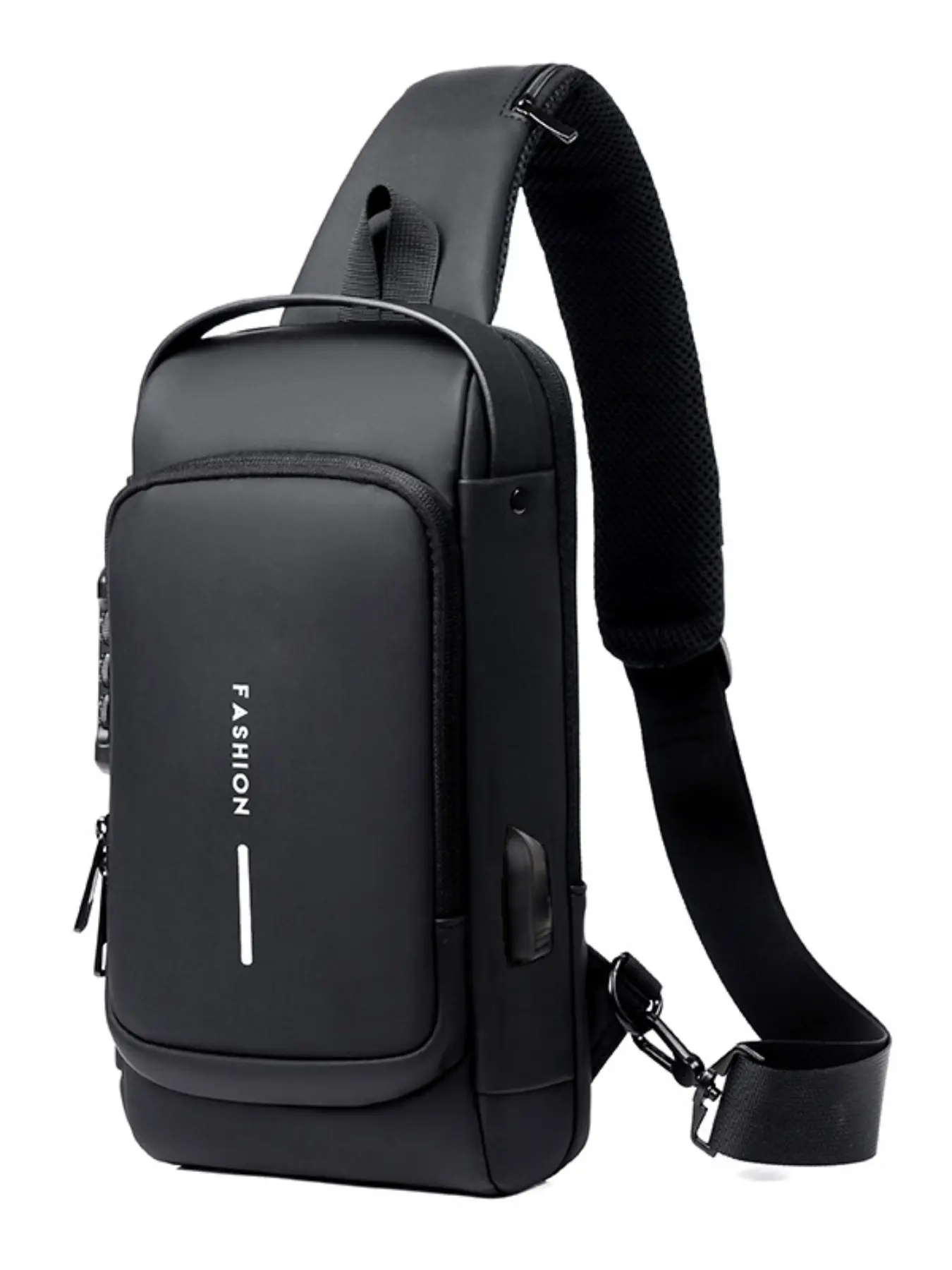 Waterproof Shoulder Bag with Strap, Anti-Theft Design Handbag for Men & Women, Ideal for Travel & Daily Use, Unisex Fashion Accessory, Trendy Shoulder Bag, Fashionable Crossbody Bag, Casual Crossbody