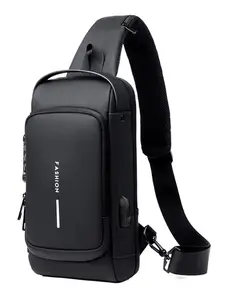 Waterproof Shoulder Bag with Strap, Anti-Theft Design Handbag for Men & Women, Ideal for Travel & Daily Use, Unisex Fashion Accessory, Trendy Shoulder Bag, Fashionable Crossbody Bag