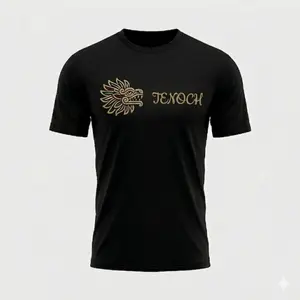 Men's Casual  Minimalist Aztec Tenoch  - Quetzalcoatl Graphic Casual Tee Slim Shape Moisture Wicking T-Shirt High Waist Back Flare Leg Workout Pants