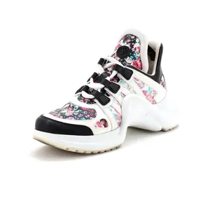 Pre-owned Louis Vuitton Women's LV Archlight Sneakers Printed Leather by Rebag