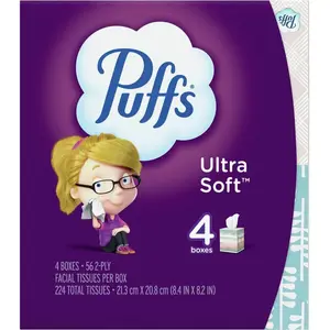 Ultra Soft/Strong Facial Tissue (56-Count)
