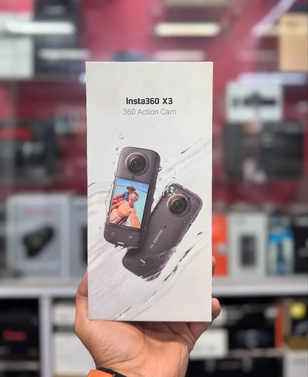 Insta360 X3 5.7K 360 AI Waterproof Touchscreen Full set