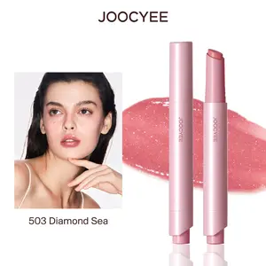 JOOCYEE Glossy Rouge, Lipstick, Blur, Long-Lasting, Sheer Glow, Hydrating, Radiant, Non-Sticky, Transfer-Resistant, Quick Film-Form, Glass Lip Effect, No Dryness, Skin-Friendly, Multi Shades, Beginner-Friendly, Summerwins