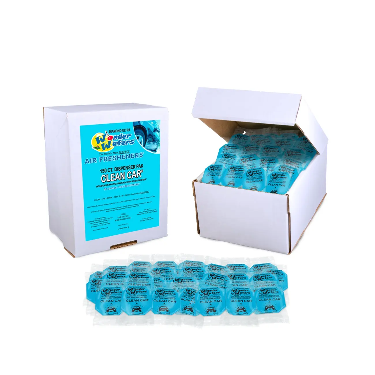 150ct Box Wonder Wafer Air Fresheners 150ct Box Wonder Wafer Air Fresheners