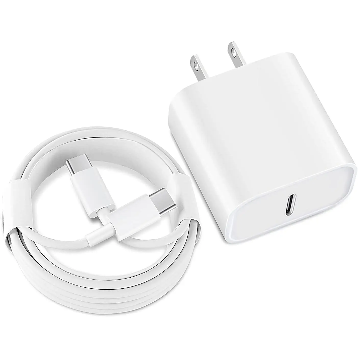iPad Fast Charger,iPad Charger Fast  USB C Wall Chargers Block Plug Type C 6FT USB C to C   Cord for iPad Pro 13/12.9/11 inch,iPad Air 6/5/4/M3/M2/A16,iPad Mini 6/7th,iPad 10/11th