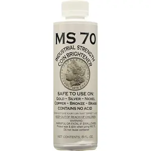 8 oz. Coin Cleaner (Qty = 1 Bottle)